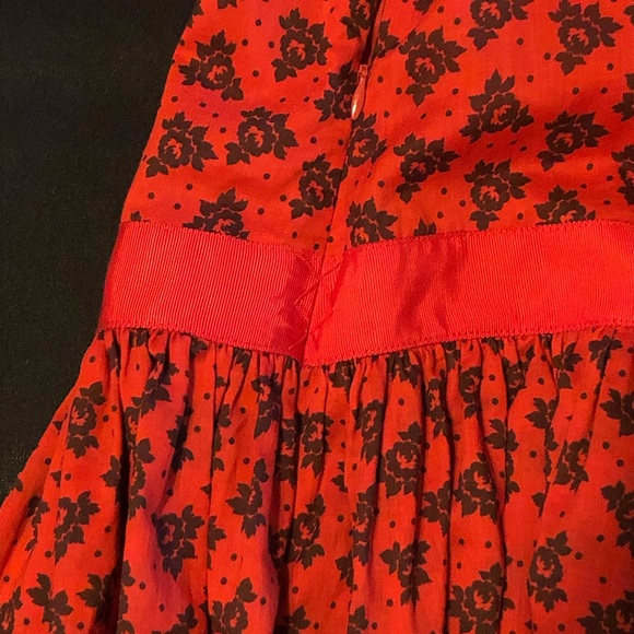 Moda International Top Black/Red Size M - Picture 10 of 14